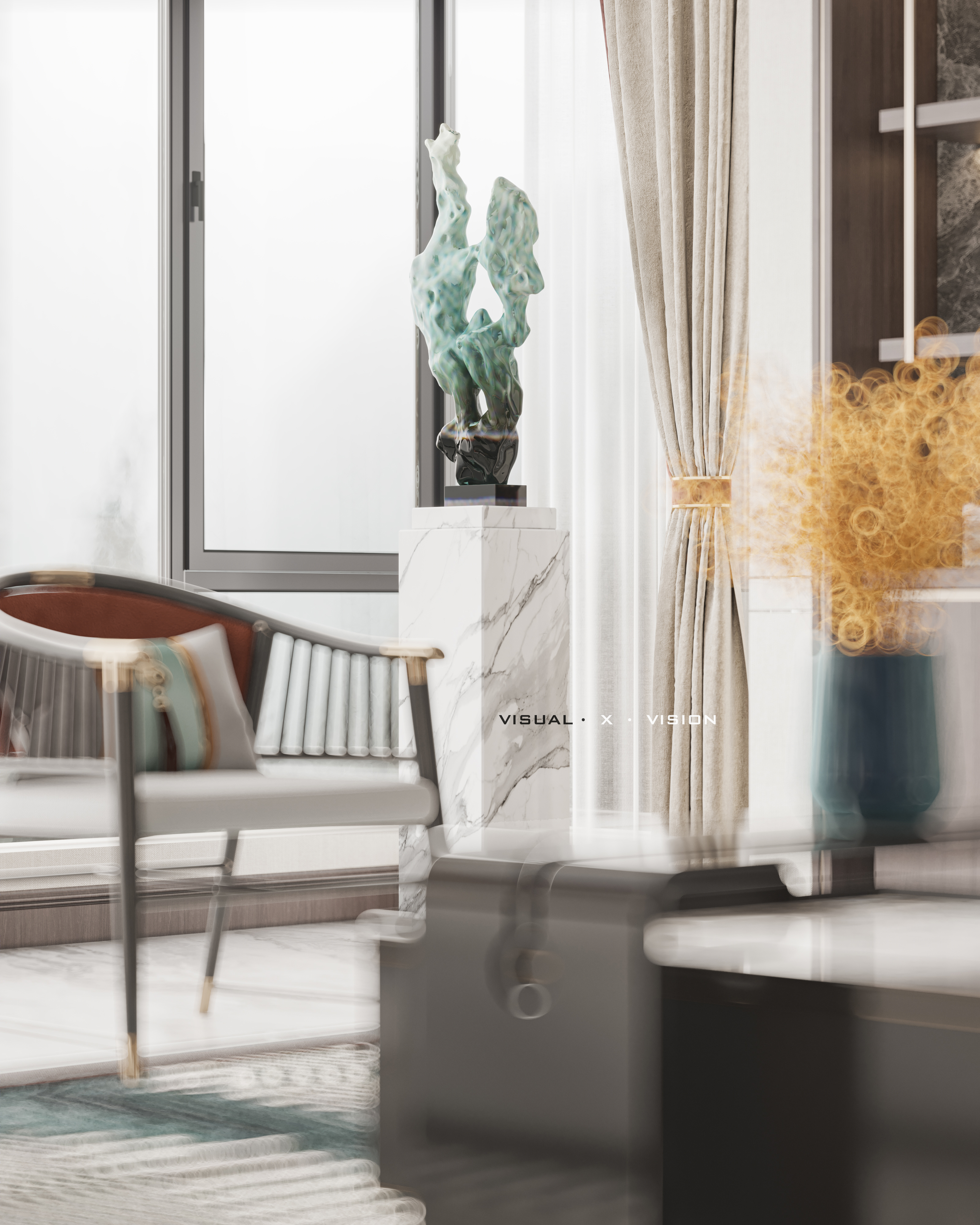 现代新中式风格室内设计-5