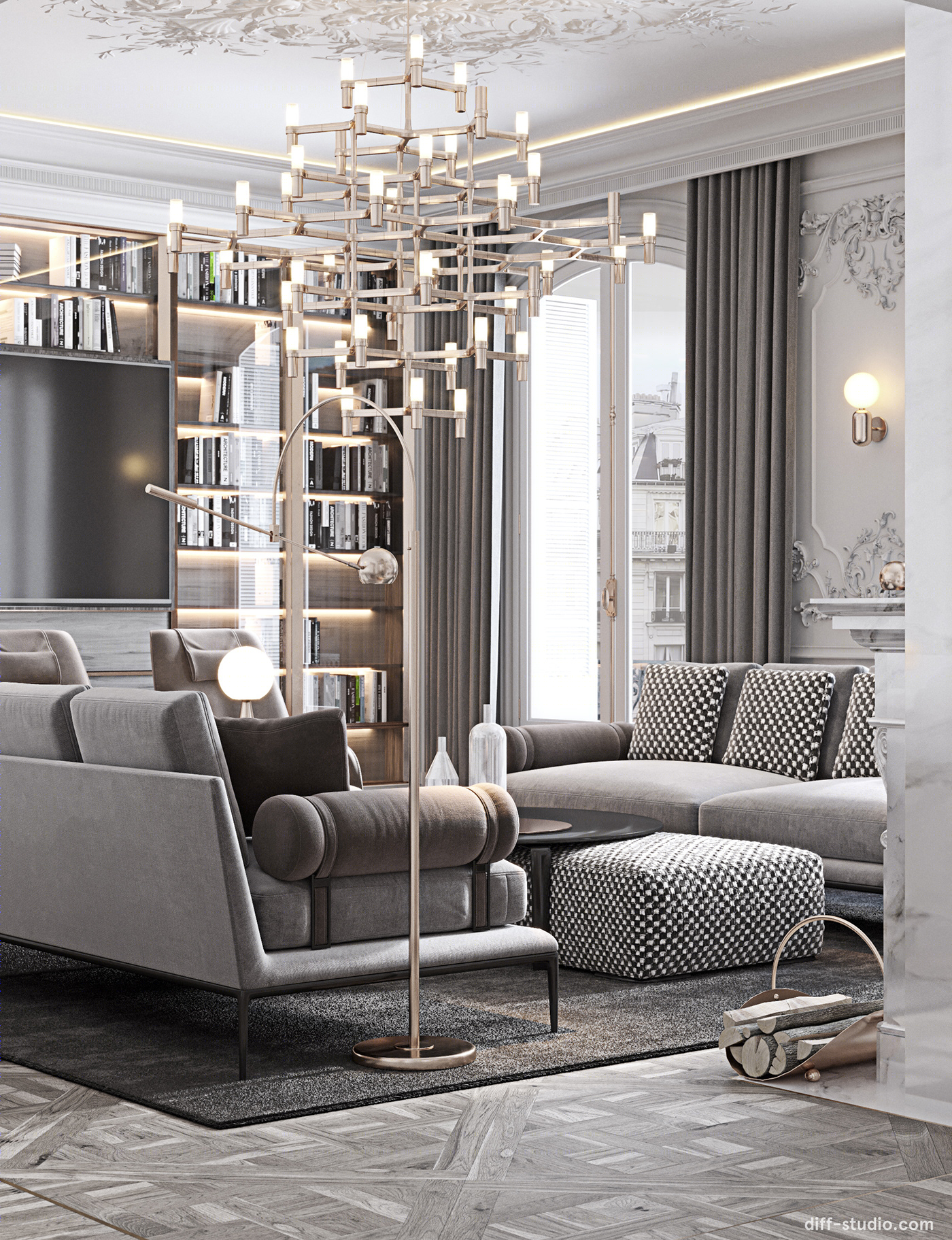 巴黎传统空间的新鲜视野-1