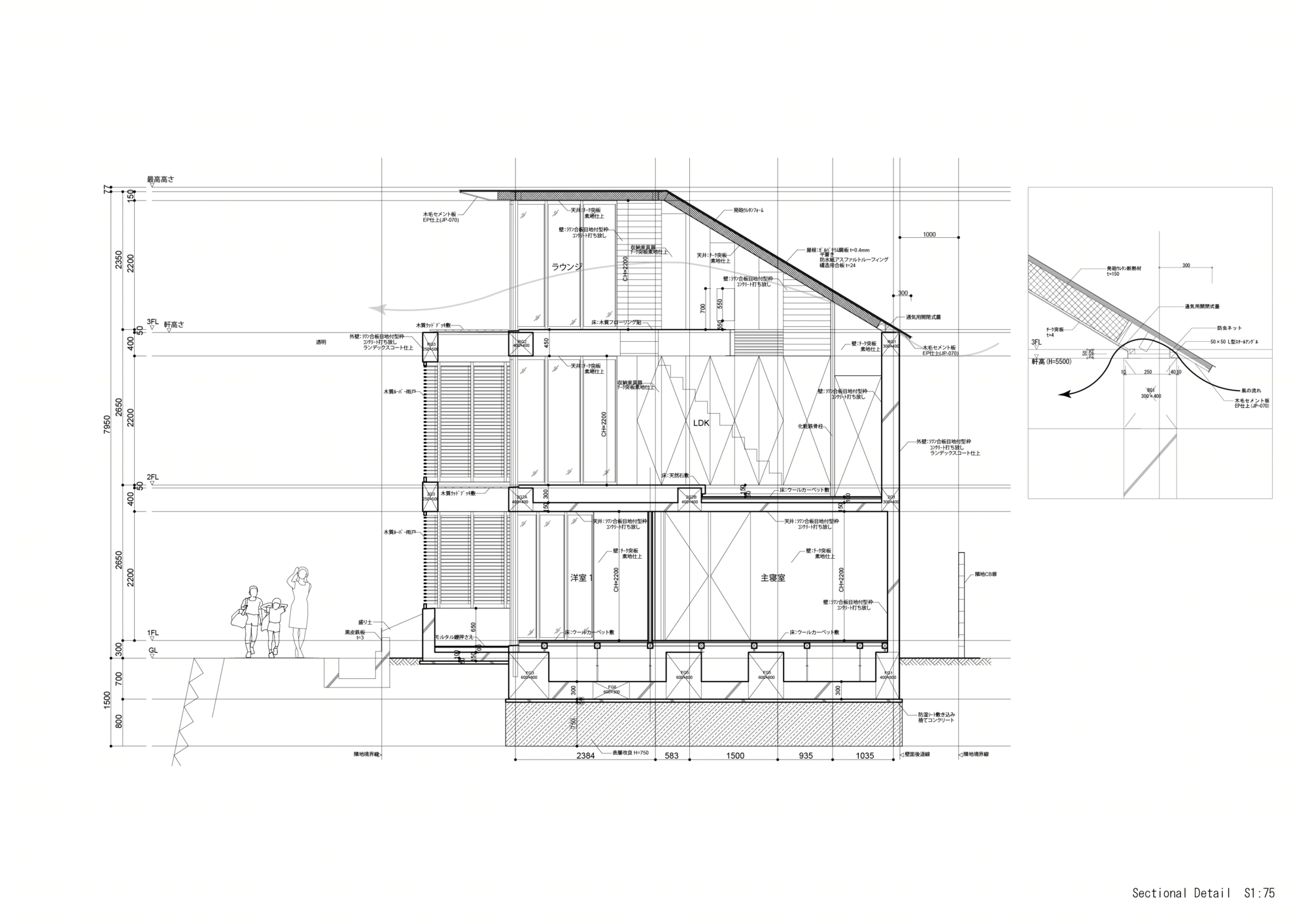 日本河景住宅——自然与建筑的和谐共生-24