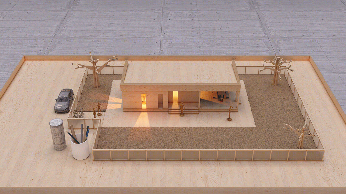 夏日别墅 | Dmitry Donskov 的极简设计魅力-5