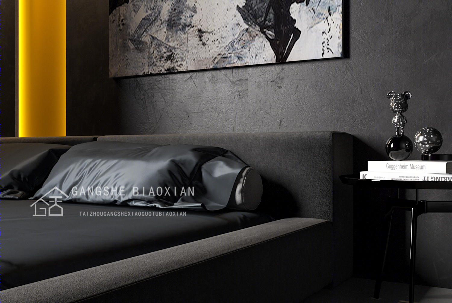 冈舍室内设计表现丨冈舍效果图-24