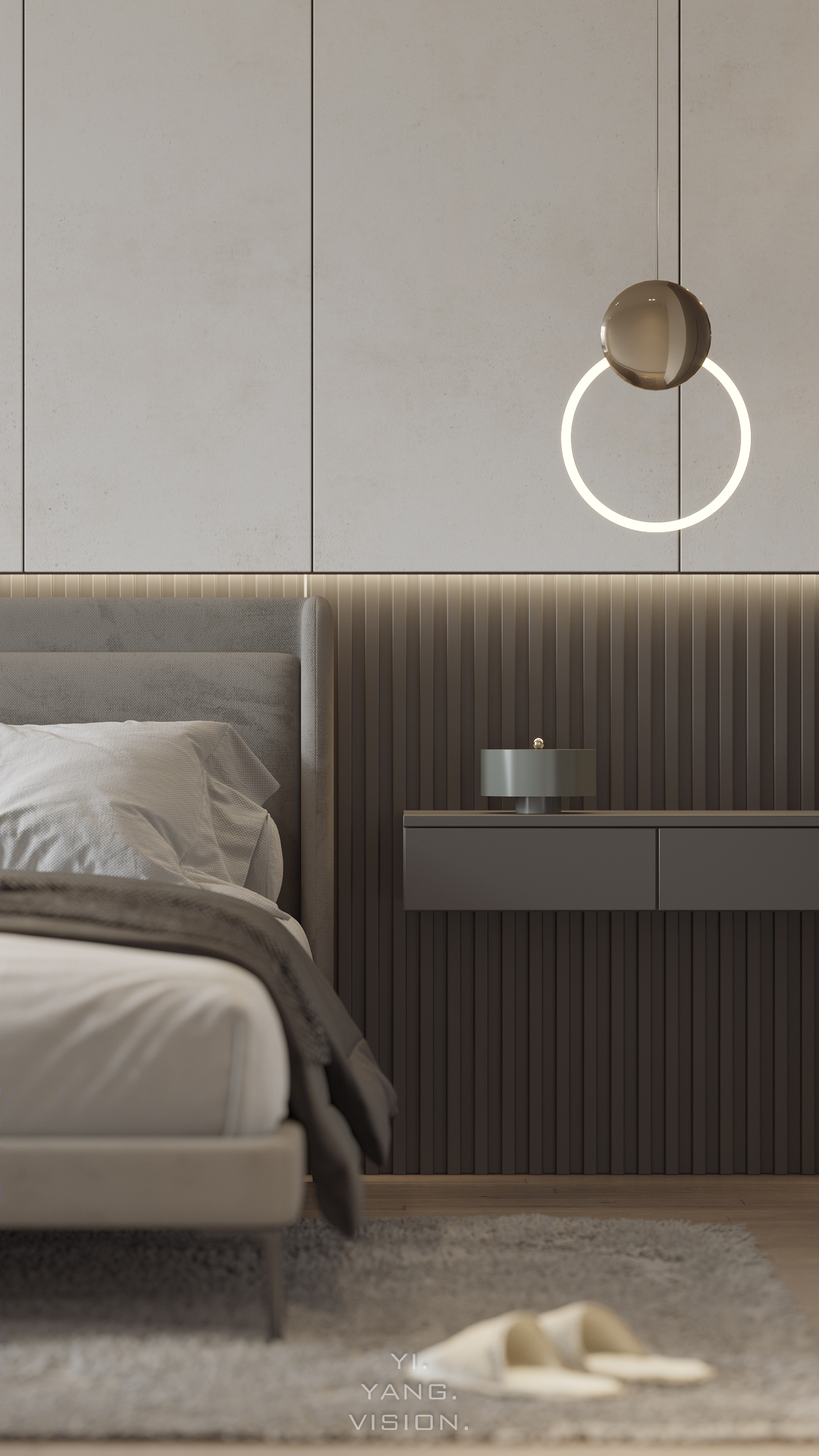 现代平层设计案例丨奕阳设计-3