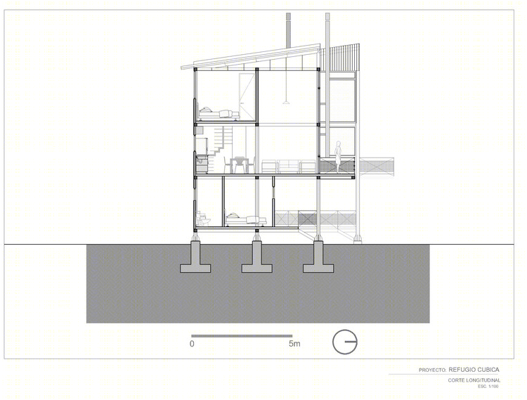 模块化垂直生长的哥伦比亚 Cubica Cabin-71