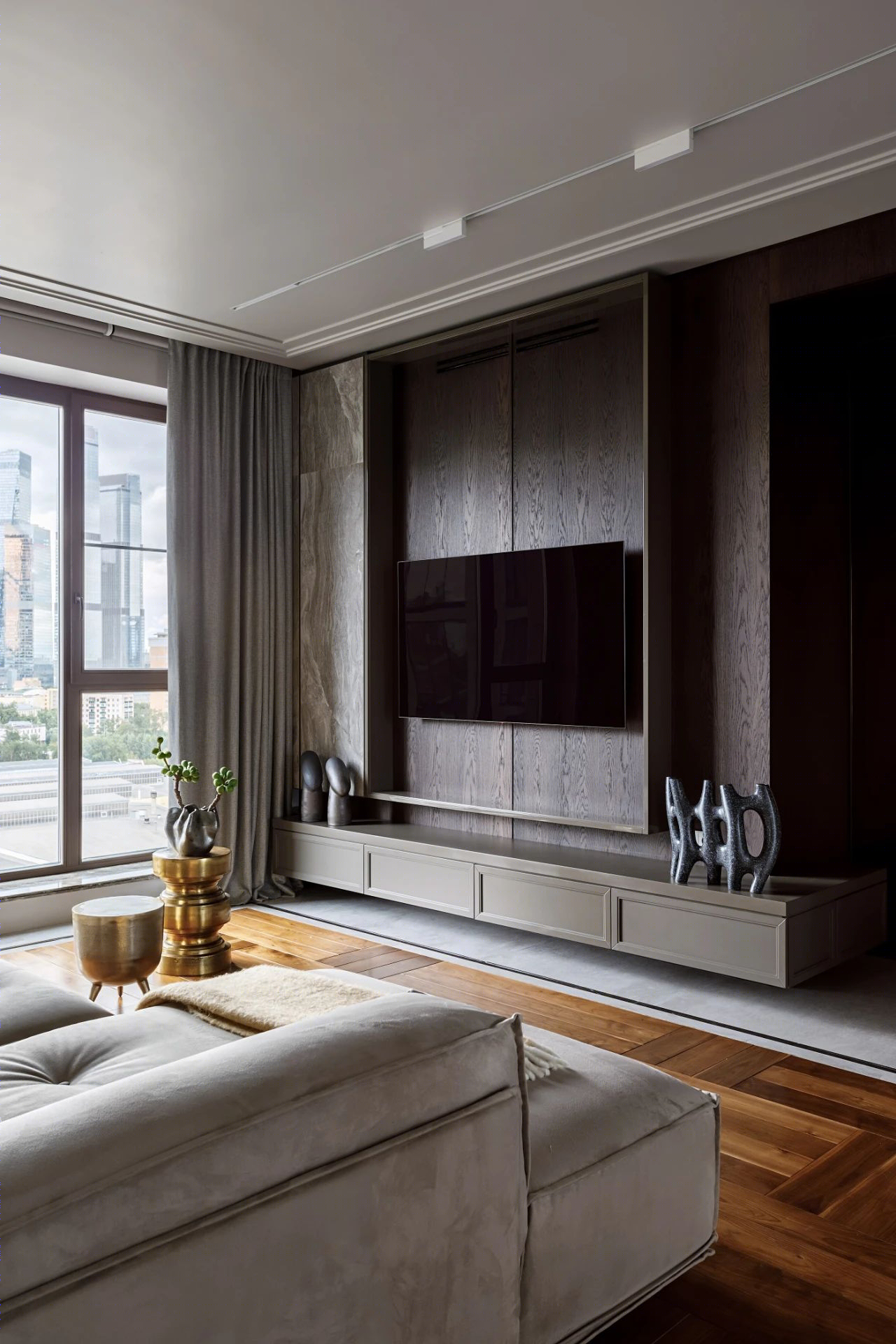 Kirill Karpunin 打造 136㎡高级灰优雅空间-10