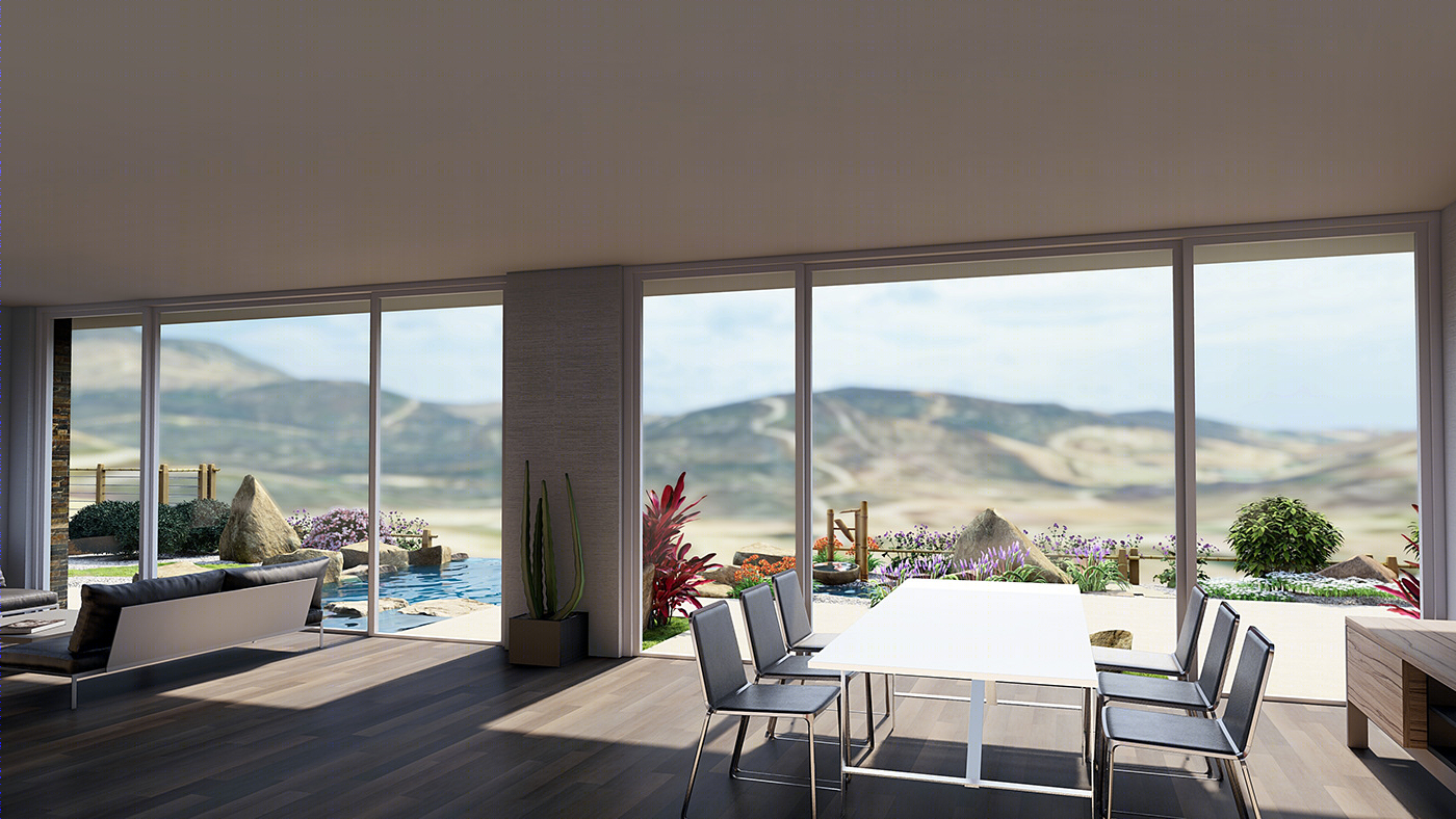 Desert View - Landscape Design for a Californian Yard-3