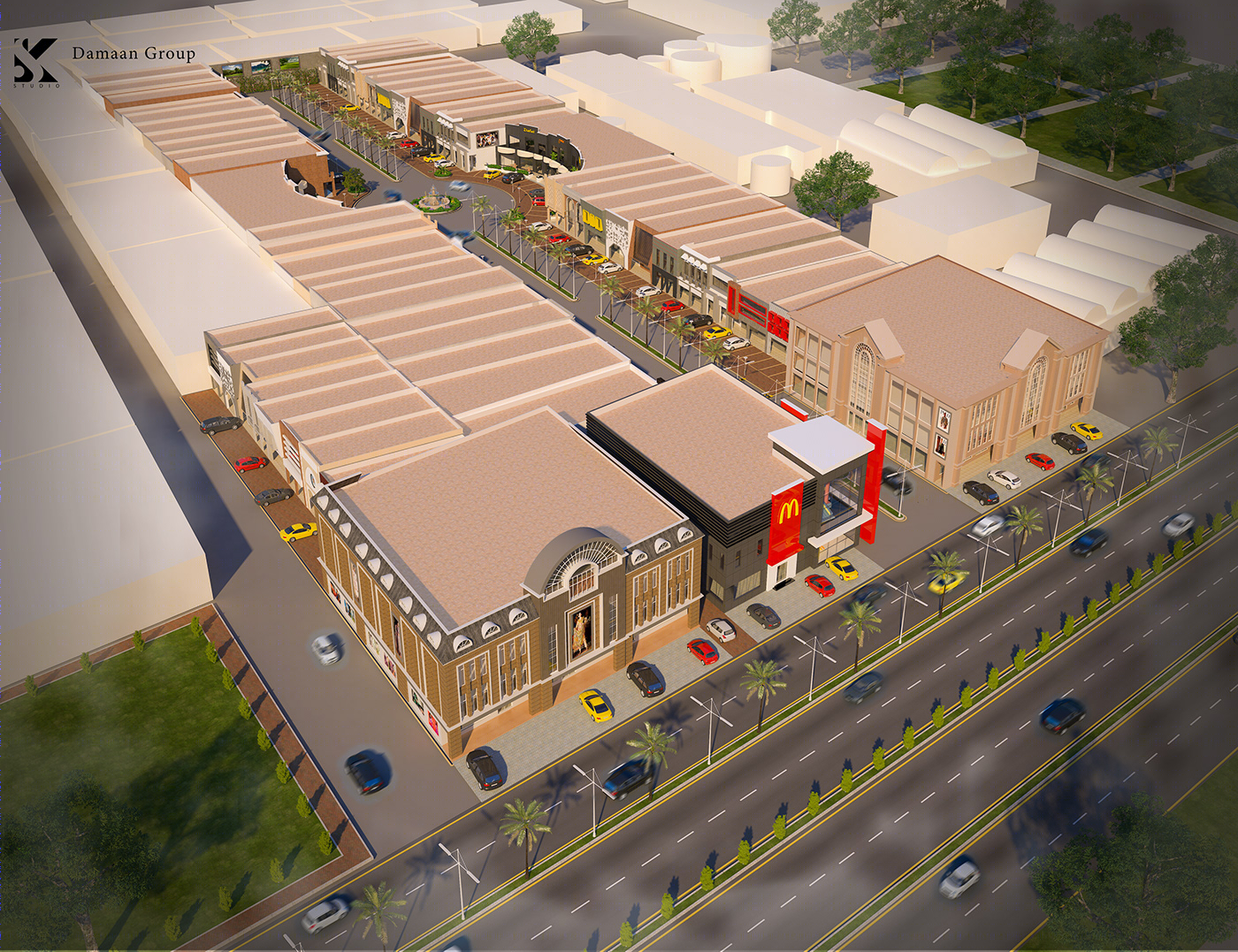 Anastasiya Gushchina丨商业街区丨Commercial Plaza-9