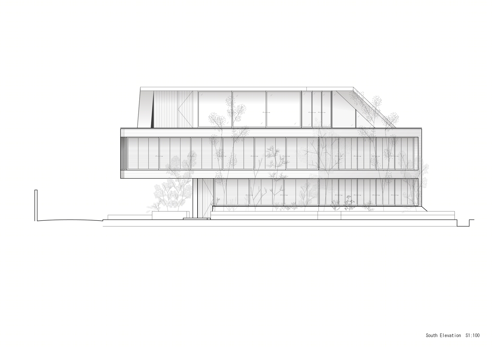 日本河景住宅——自然与建筑的和谐共生-27