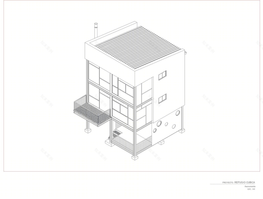 模块化垂直生长的哥伦比亚 Cubica Cabin-74