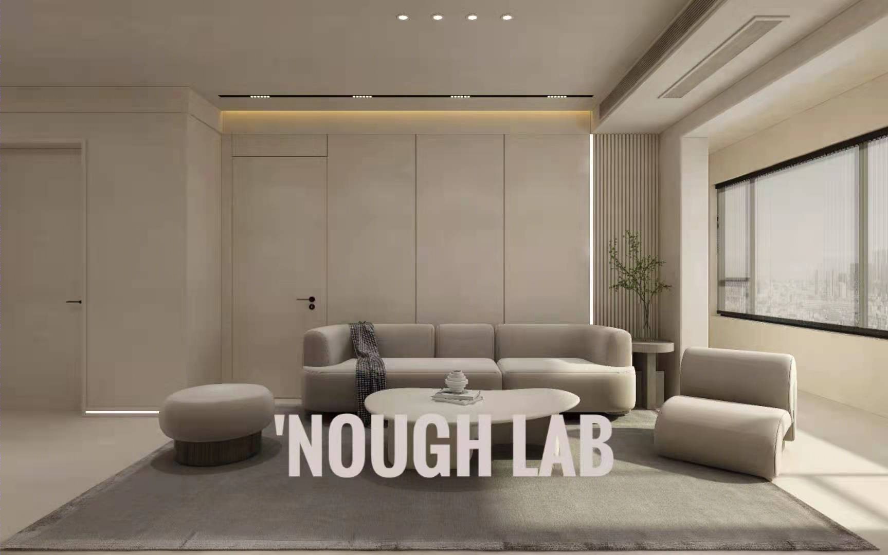 极简生活 · 140㎡空间的艺术探索丨那夫设计-9