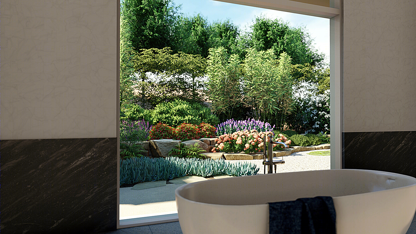 Desert View - Landscape Design for a Californian Yard-7