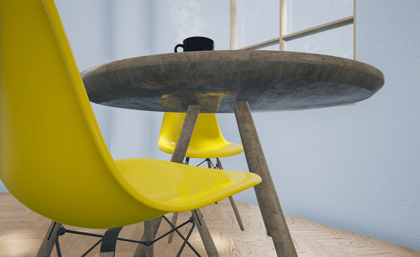 3d Livingroom created with UE4-0