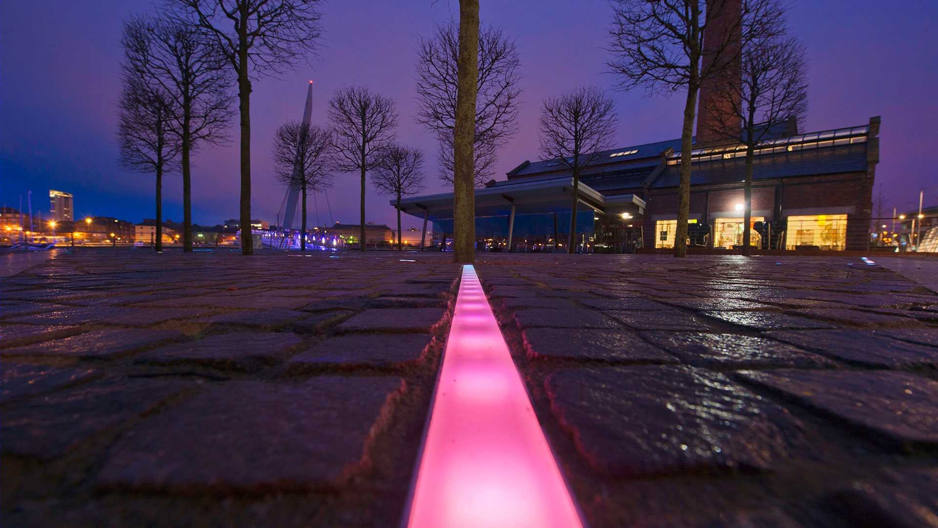 冰之广场 · 互动光感艺术装置-9