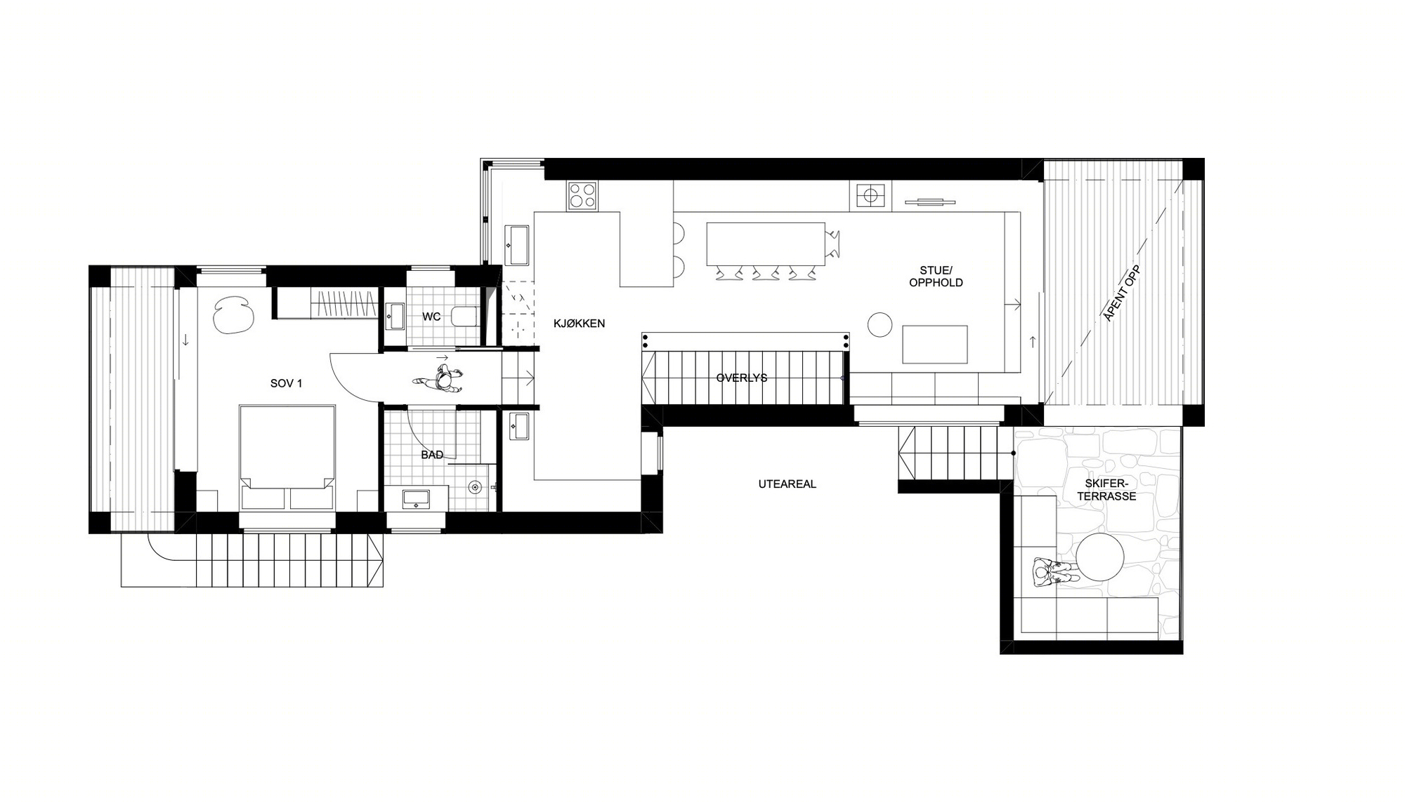 奥斯陆别墅 Lillesteile House-17