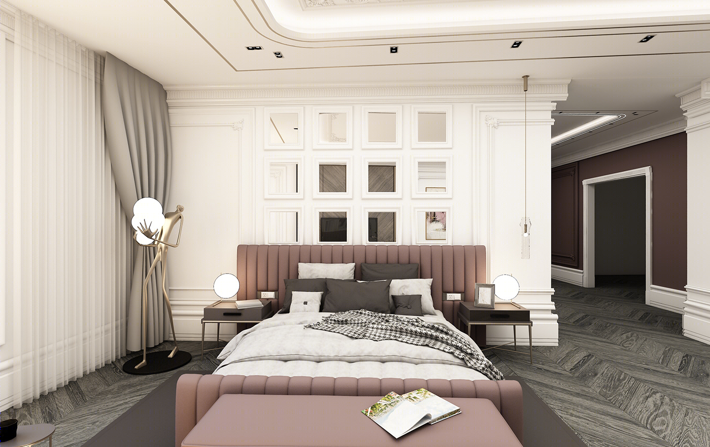 Anastasiya Gushchina丨平层丨Hotel King Room-0