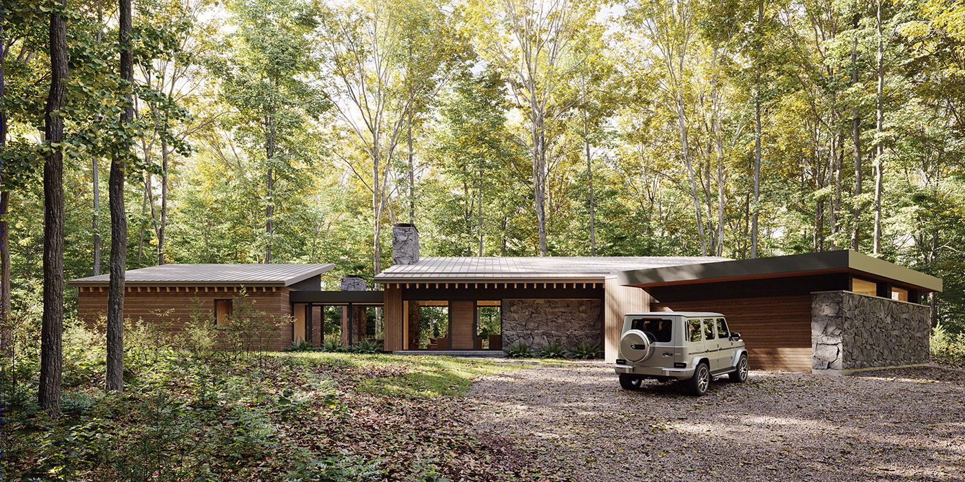 科普兰森林之屋丨加拿大丨Luis Mendez-14