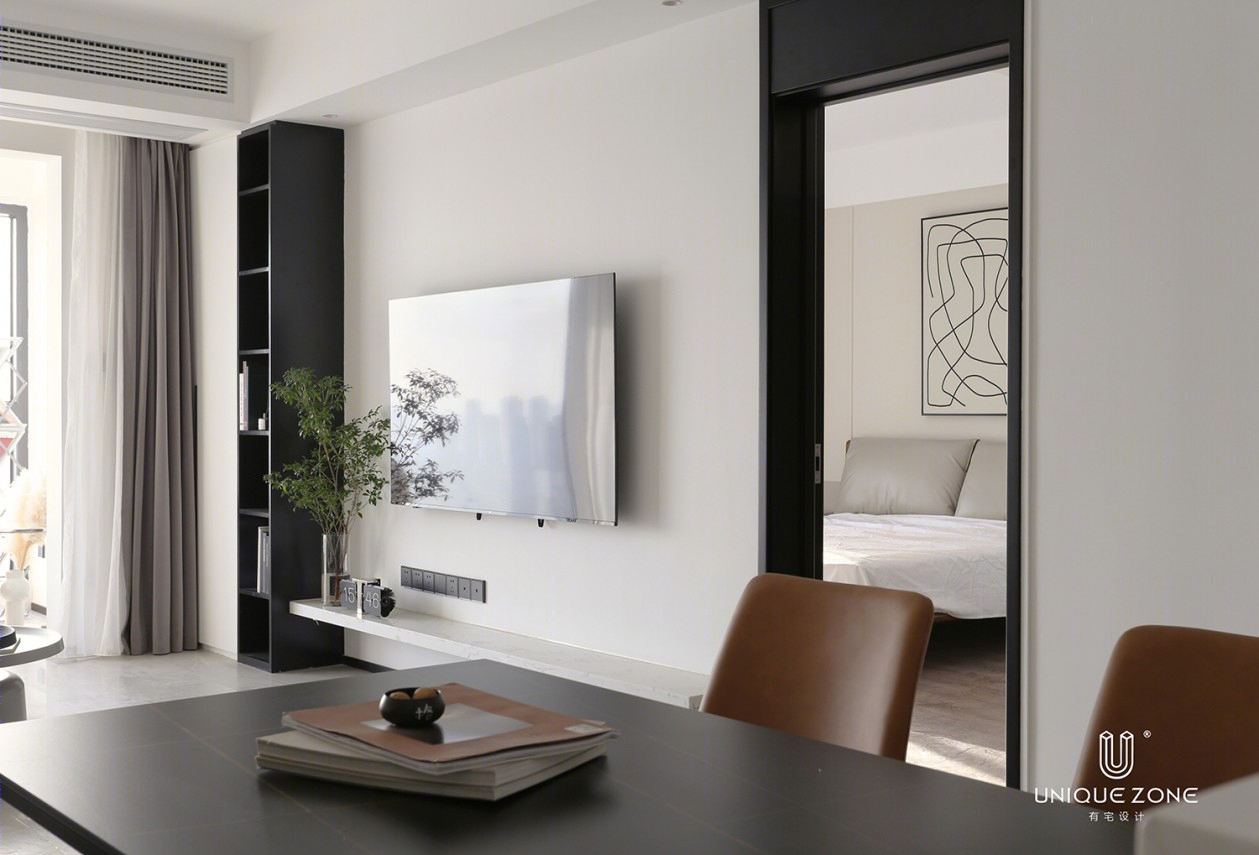 温馨简约三居设计丨中国武汉丨有宅设计-9