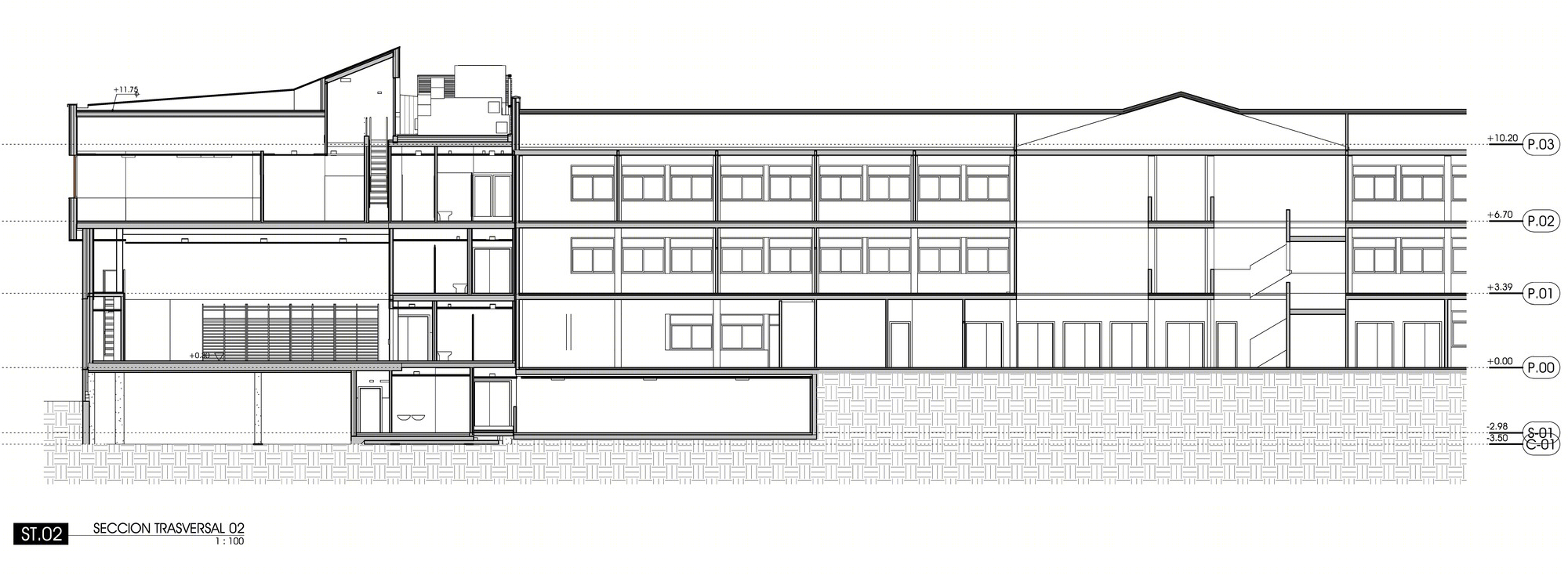 San Adrián Bilbao Institute 教育建筑新旧融合设计-25