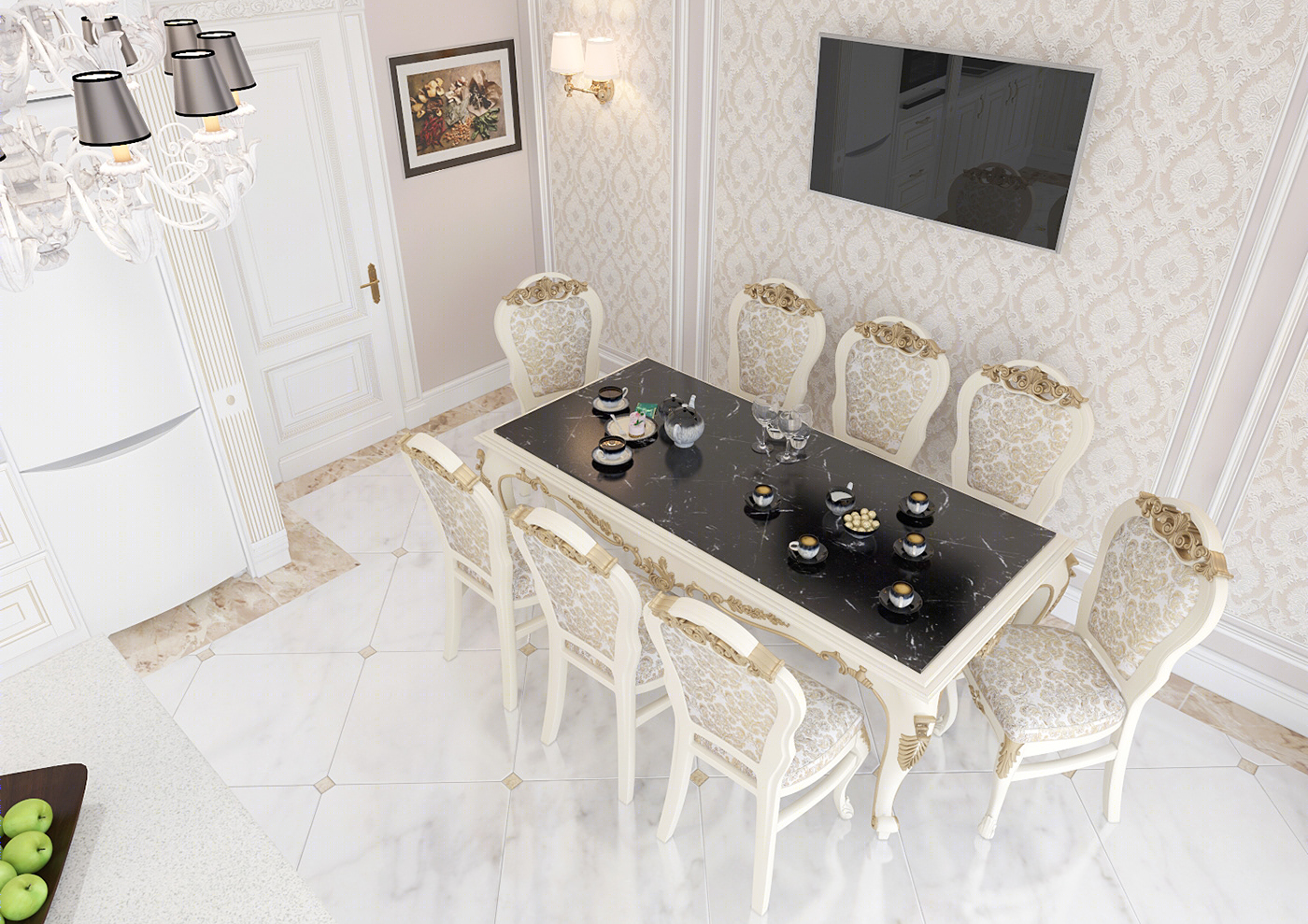 Classic kitchen interior design-4