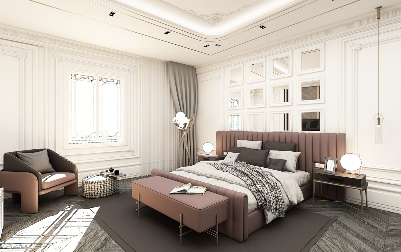 Anastasiya Gushchina丨平层丨Hotel King Room-1