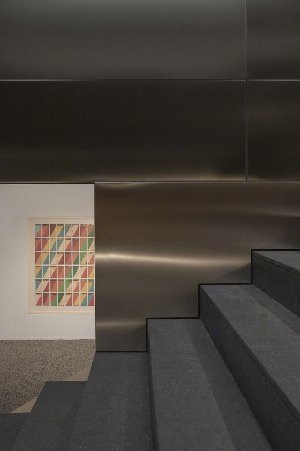 巴塞罗那 Alzueta 画廊不锈钢入口设计丨西班牙巴塞罗那丨Francesc Rifé Studio-18