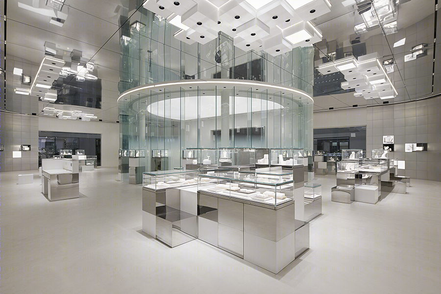石伟达打造未来感银饰品店 ODA,引领商业设计新潮流-24