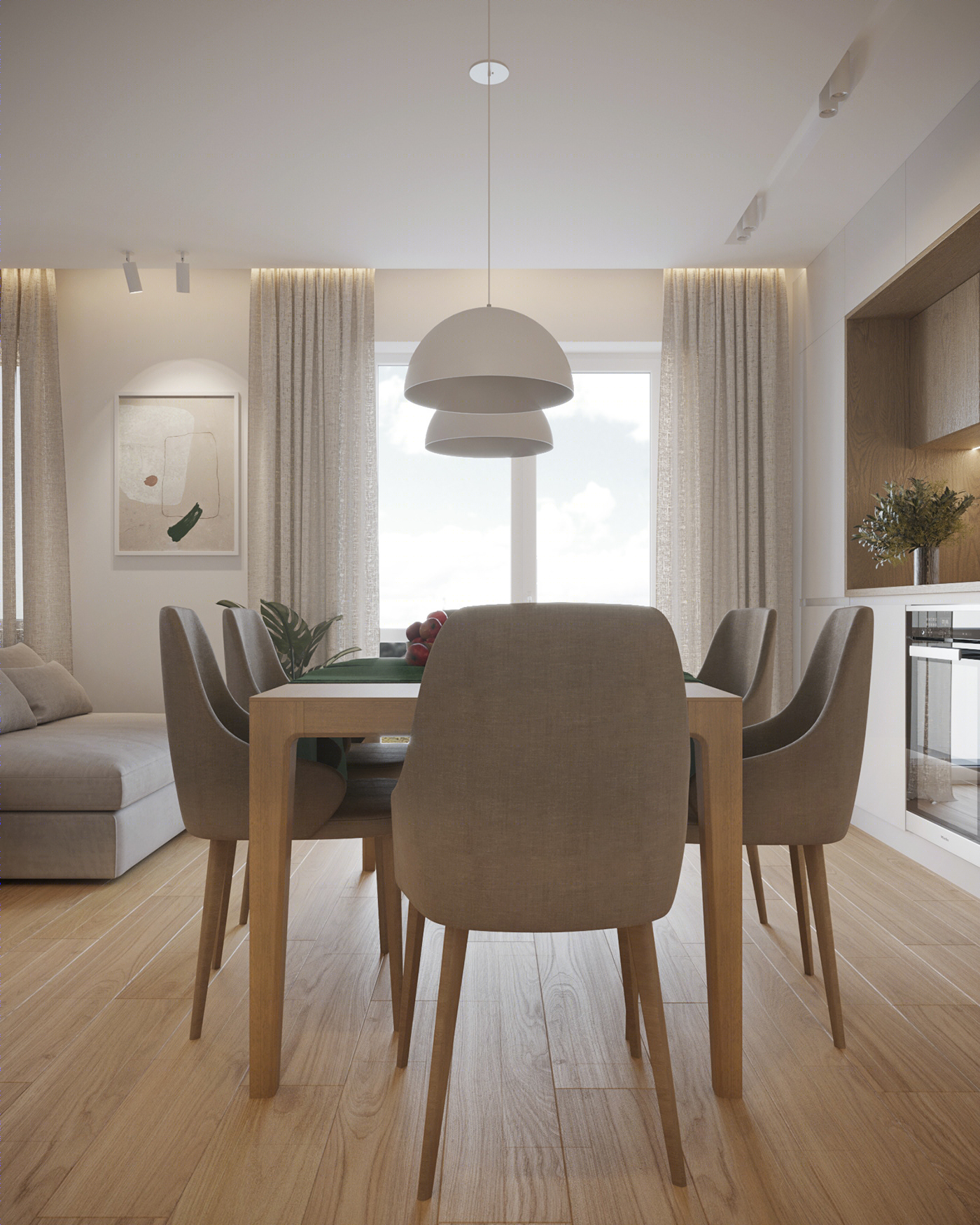 Anastasiya Gushchina丨平层丨Cozy House-9