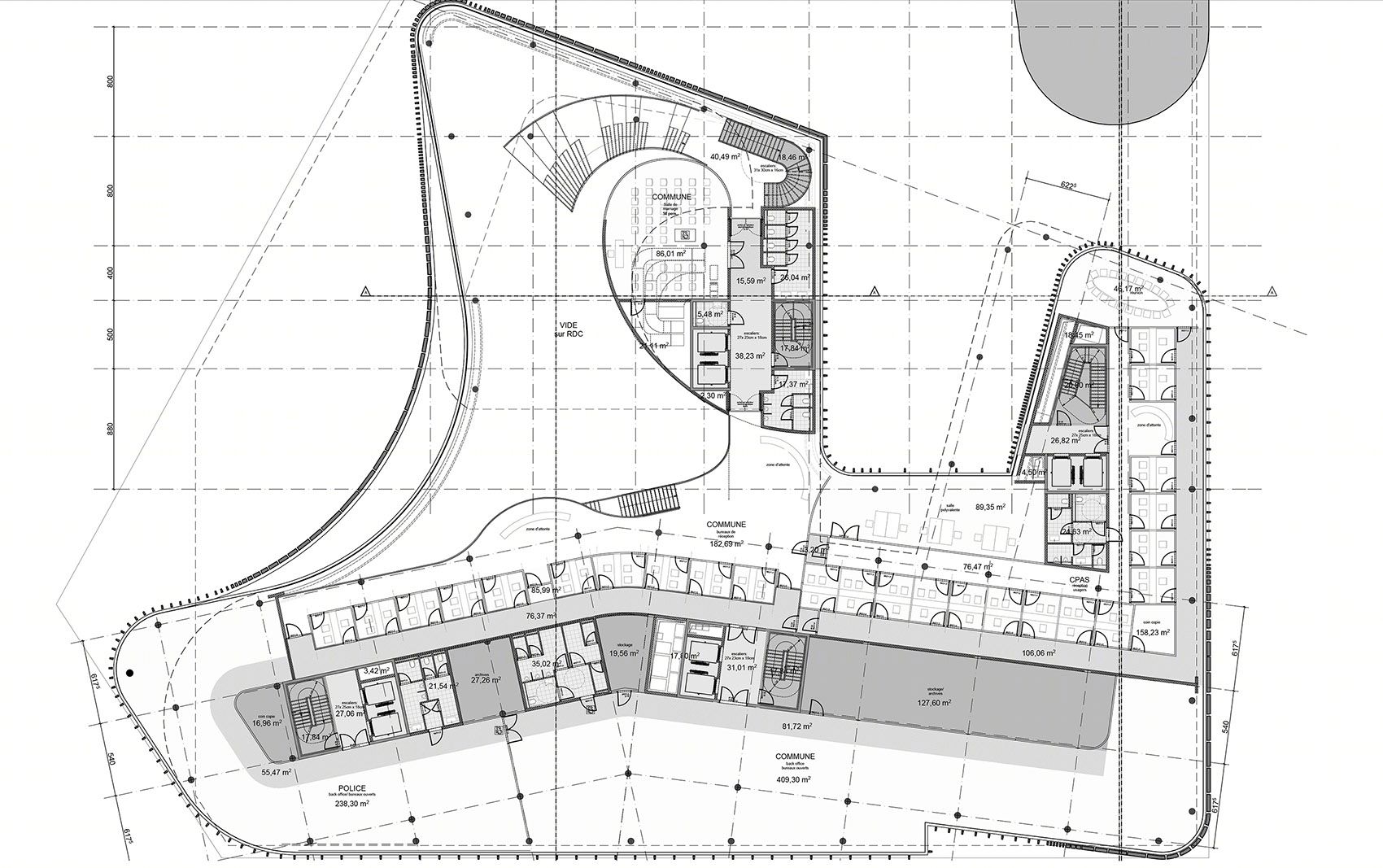 Etterbeek 市政厅丨保加利亚鲁塞丨BAEB,Jaspers & Eyers-86