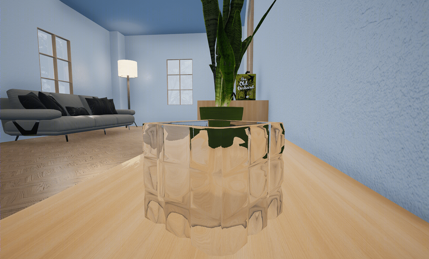 3d Livingroom created with UE4-4