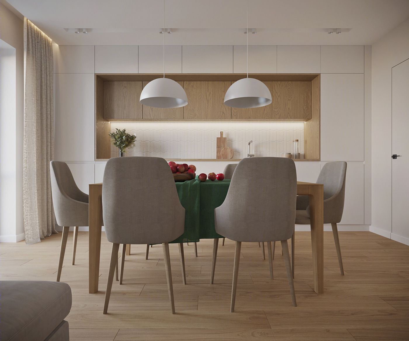 Anastasiya Gushchina丨平层丨Cozy House-8