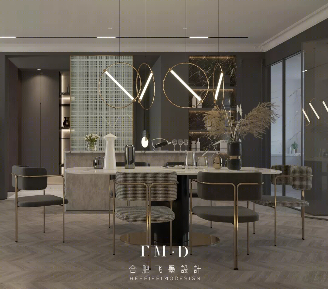 合肥金隅南七里 130㎡轻法风格家装设计 | 通透精致，释放空间美感-53