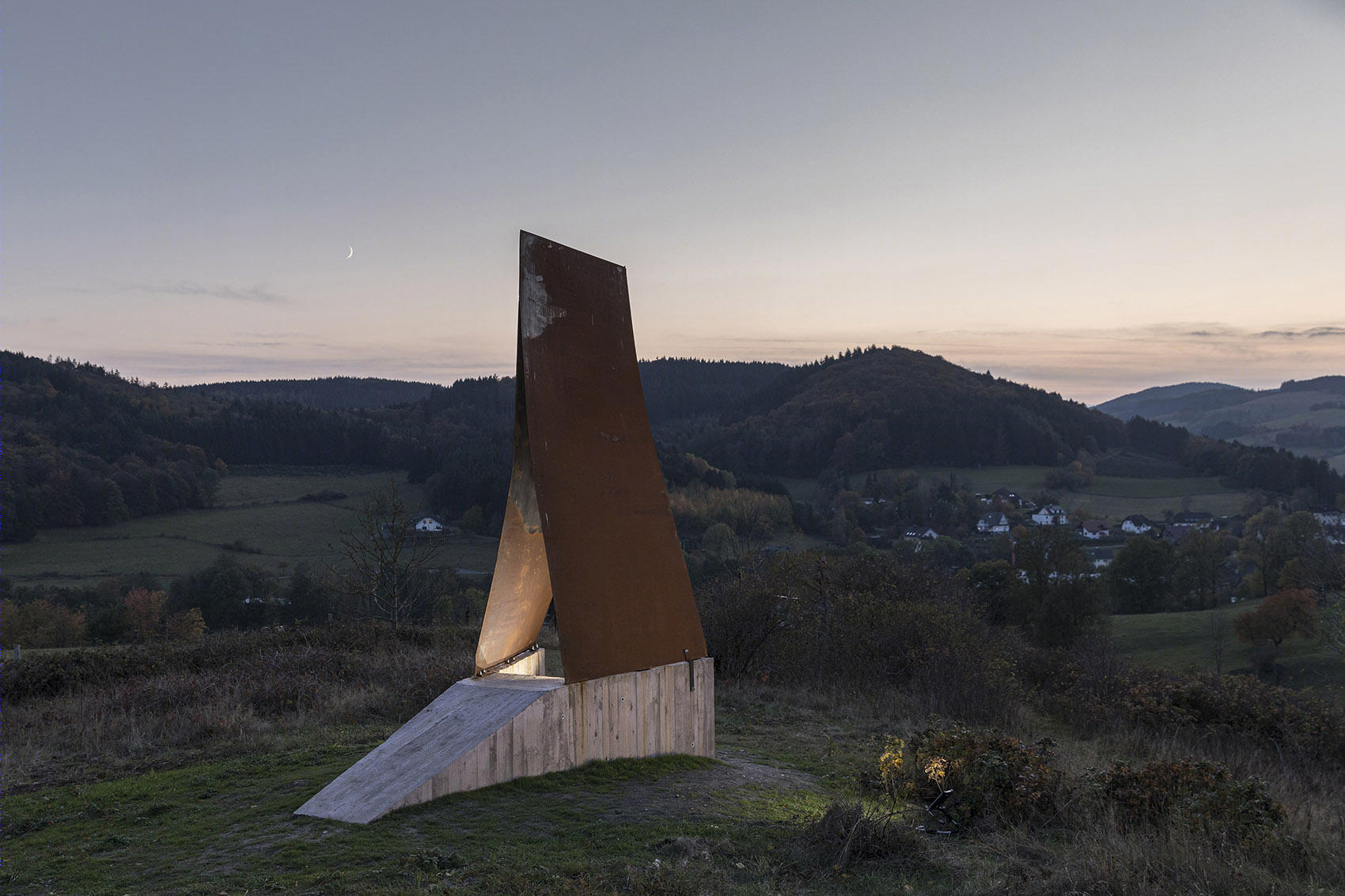 “太阳之声”冥想装置丨Christoph Hesse Architects-9