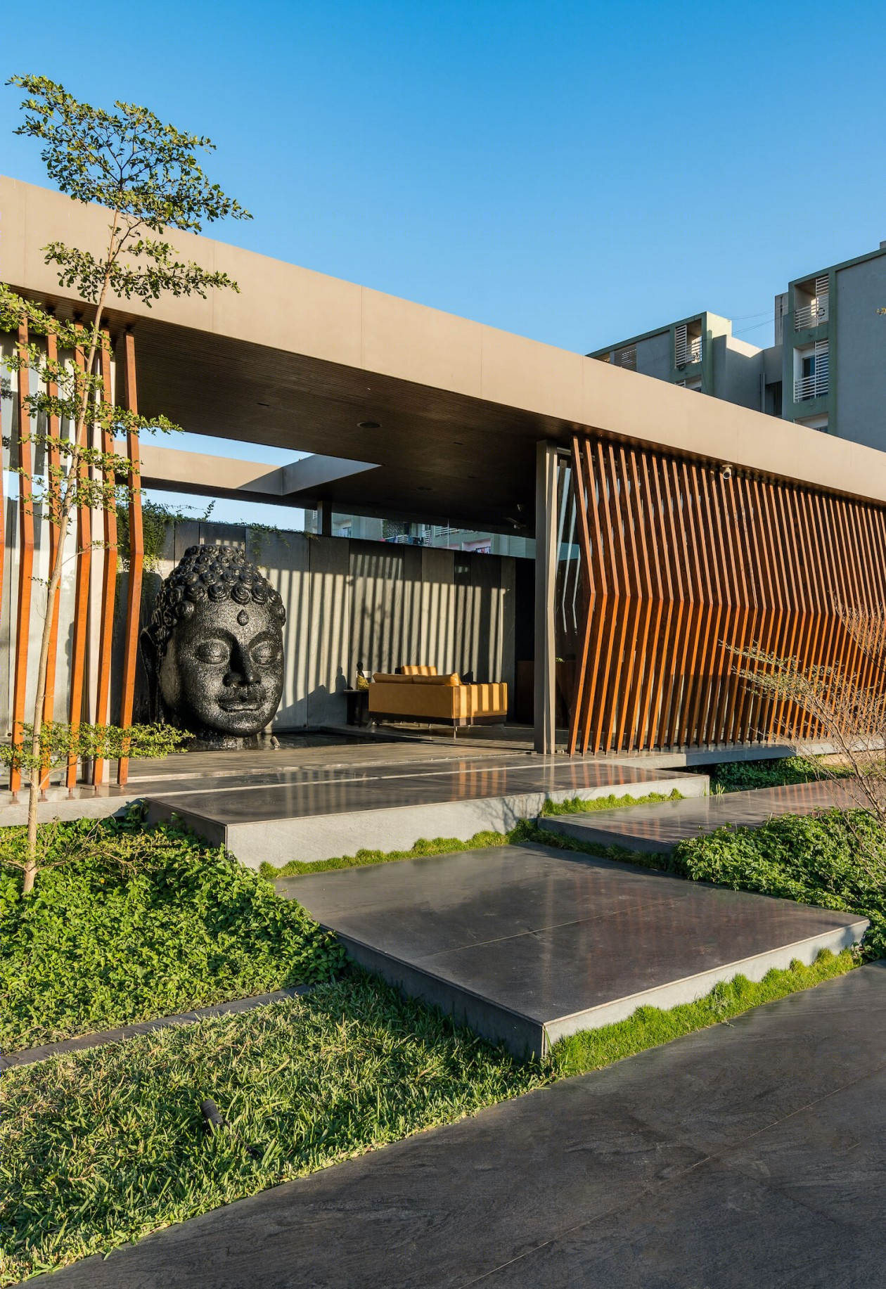 印度甘地纳加尔的弓形办公室-15