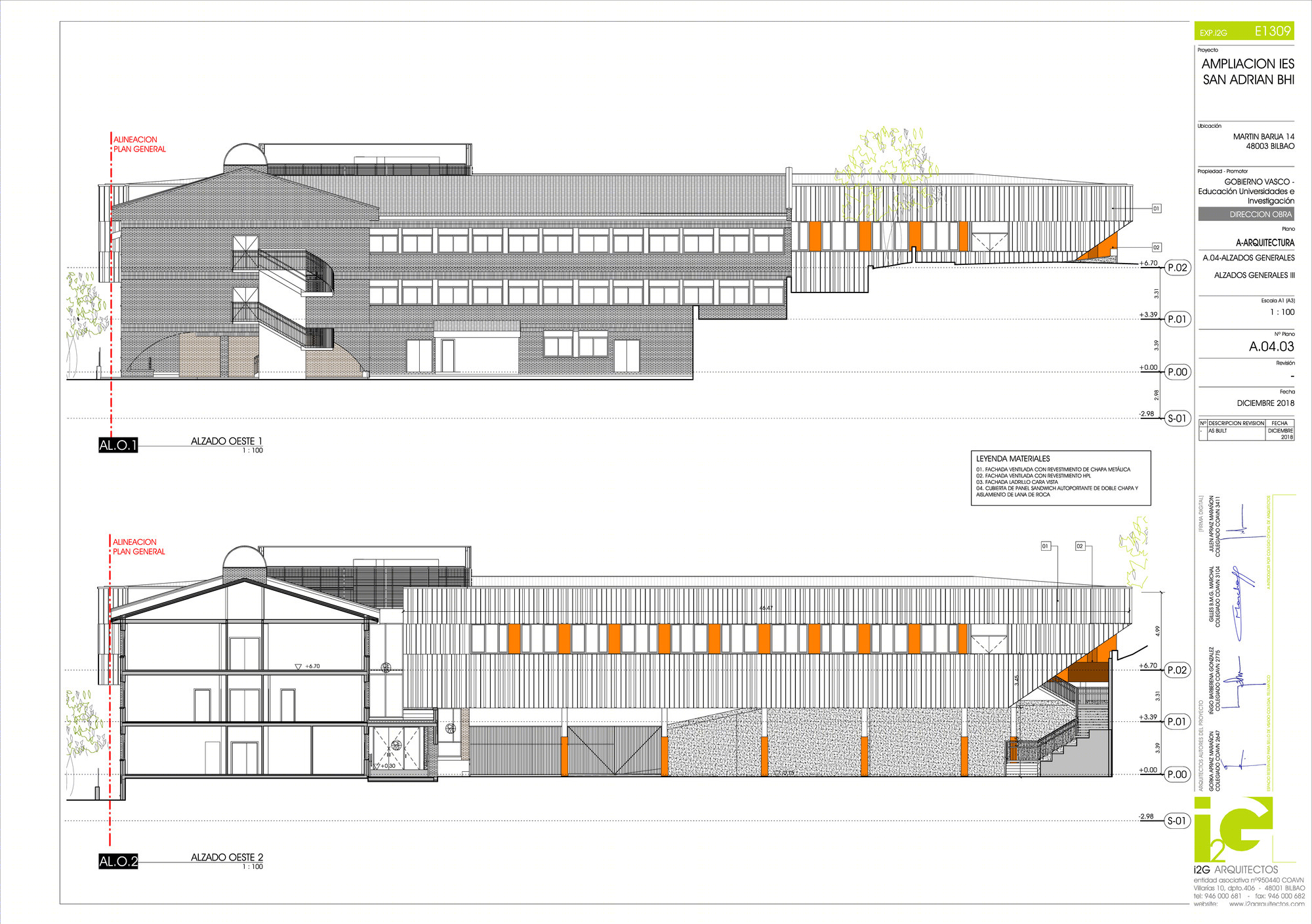 San Adrián Bilbao Institute 教育建筑新旧融合设计-28