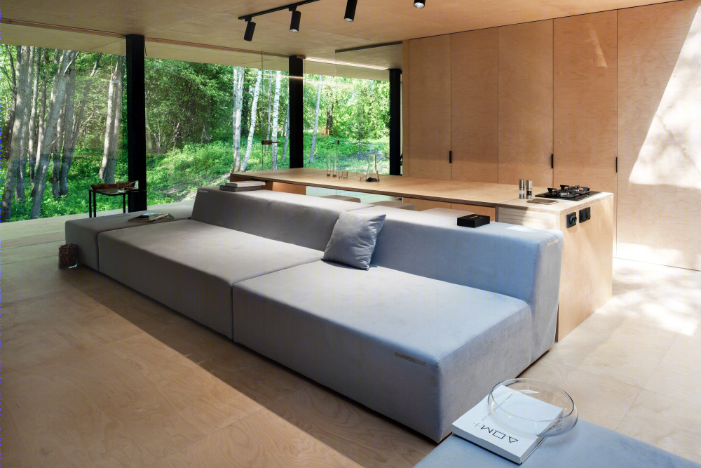 Sergey Nasedkin 新作 | 莫斯科 125 平米现代简约住宅-2