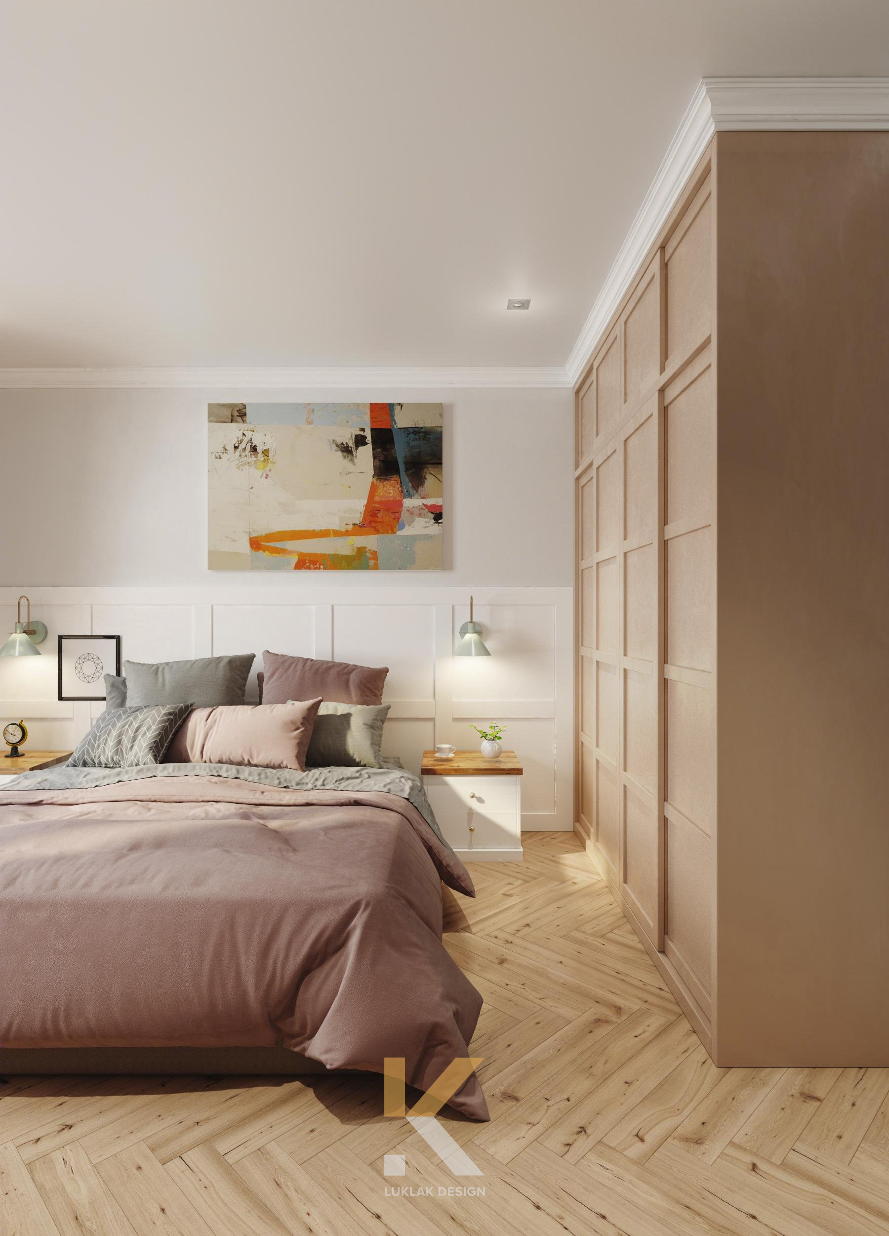 高级色系公寓 彰显优雅灵动的时尚品位-15