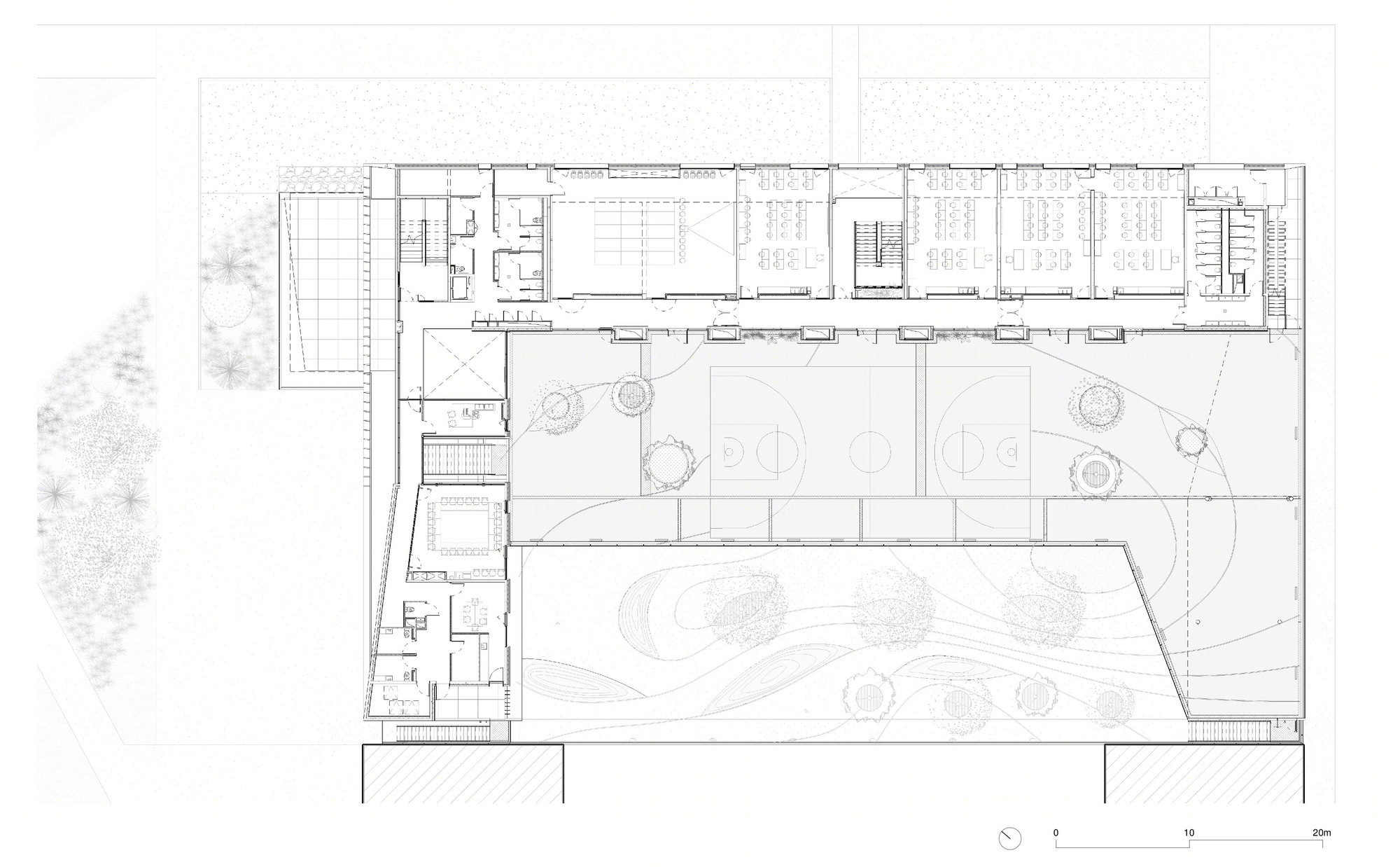 MDR Architectes 打造绿色环绕的法国校园-11