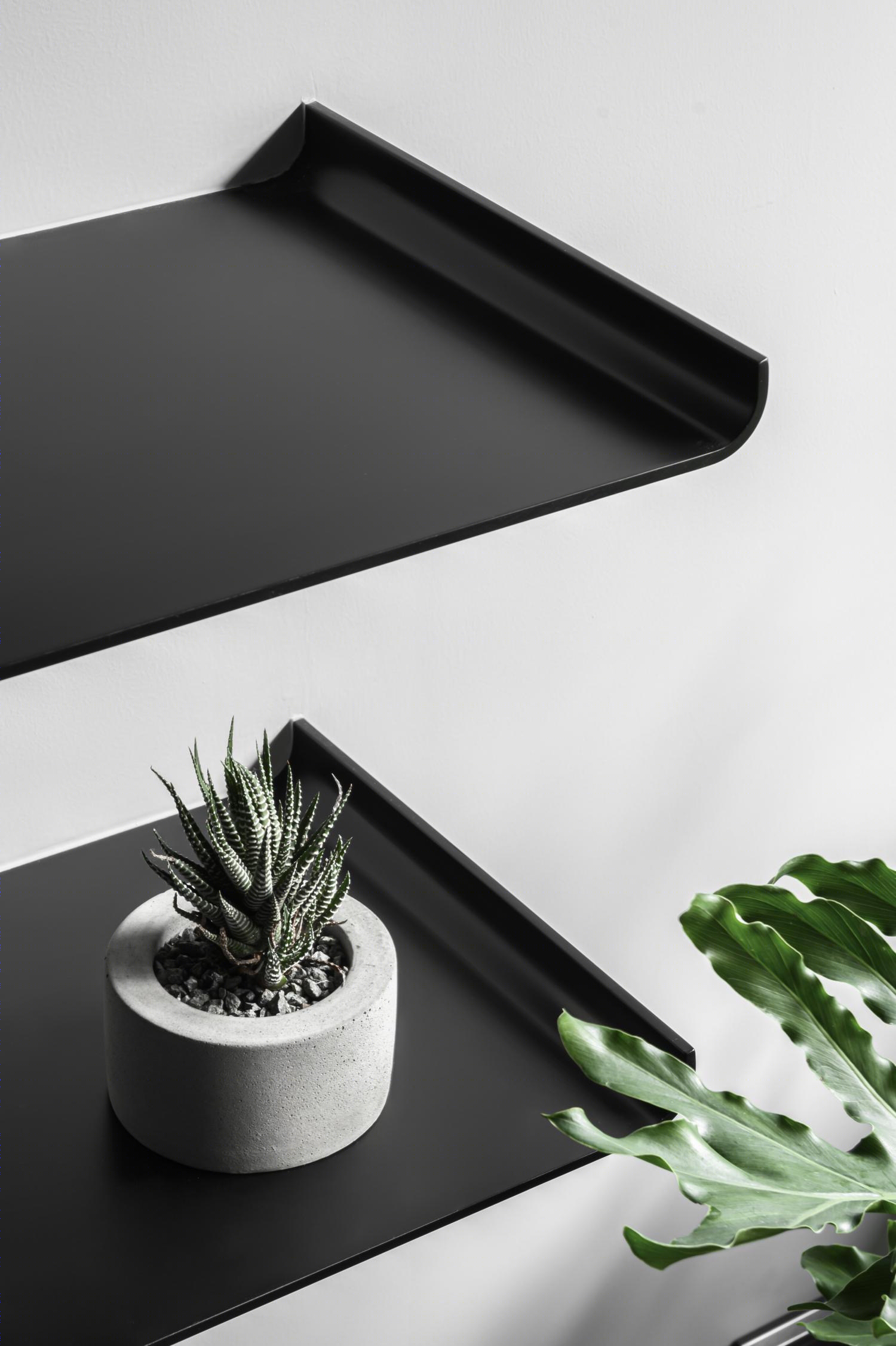 湜湜空间设计 | 现代简约混搭风， 黑白灰的时尚美家！-14