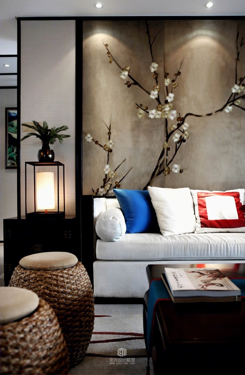 万京多莫斯设计云顶梅溪湖样板间 青红-1