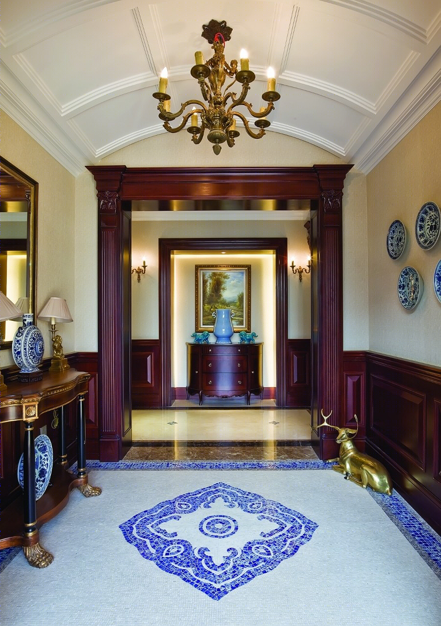 无锡印象剑桥青花瓷主题样板房-16