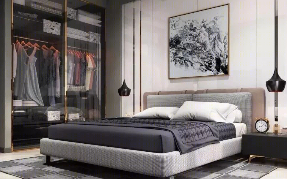 入墙式衣柜设计-47