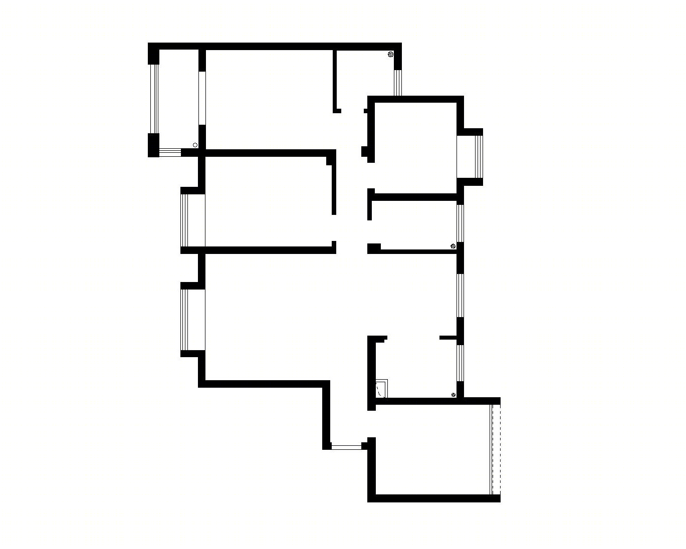 北欧风公寓设计 | 孝感滨湖天地 139 平米治愈系空间-18