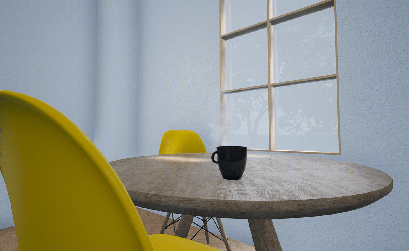 3d Livingroom created with UE4-6