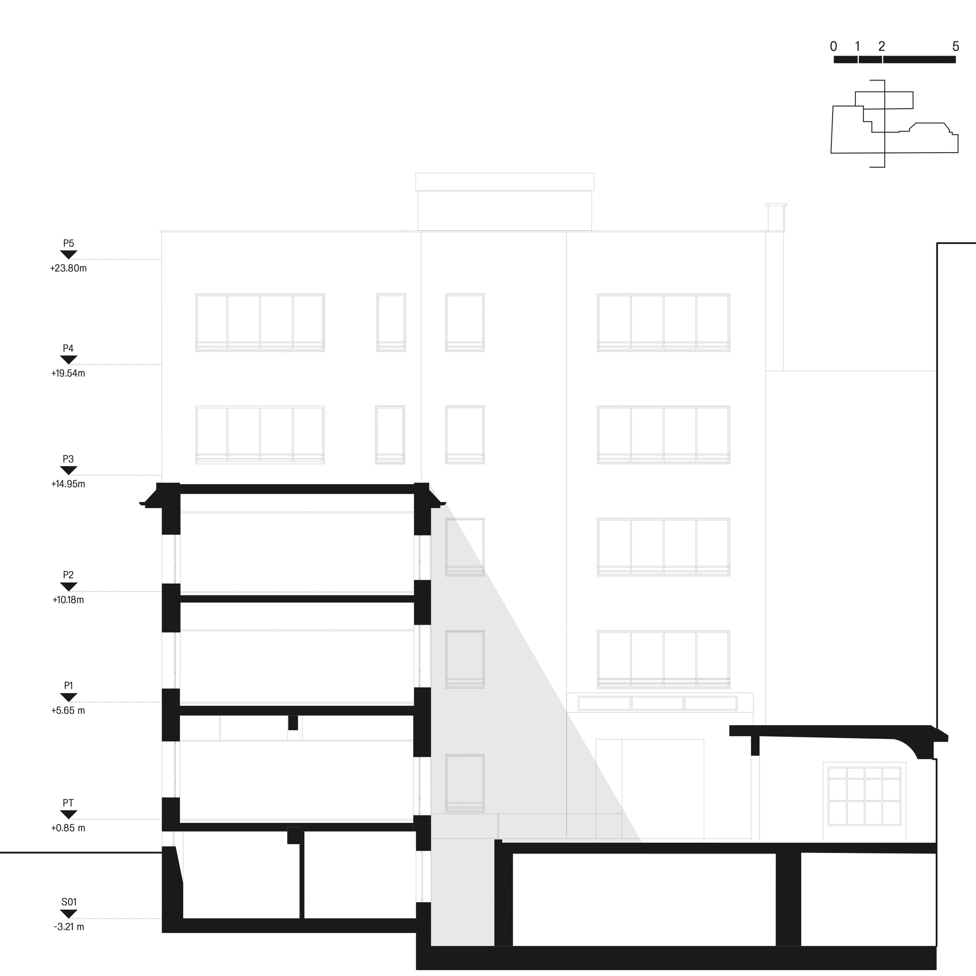 米兰百年建筑翻新丨意大利米兰丨Park Associati-30