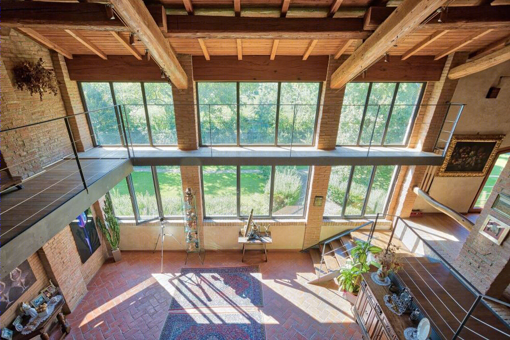 意大利 Sassuolo 别墅改造 | Studio Pinelli 打造 1200 平方米和谐共生之家-36