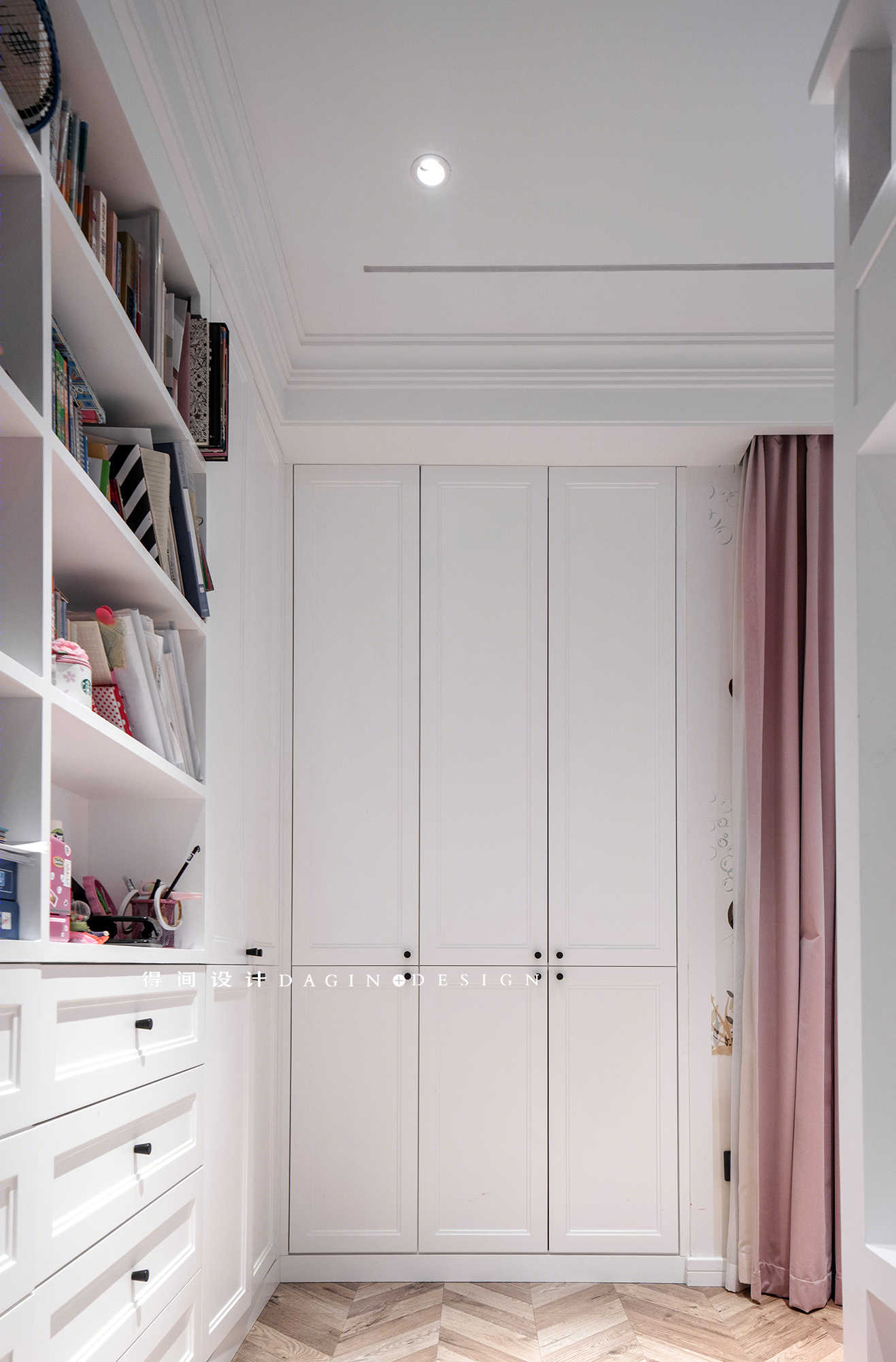 破旧二手房爆改四房：明亮大客厅2个儿童房-44