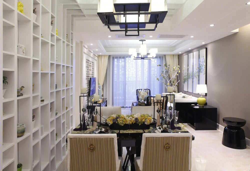 桂林彰泰悠山郡 A3 户型 新中式风格典范-0