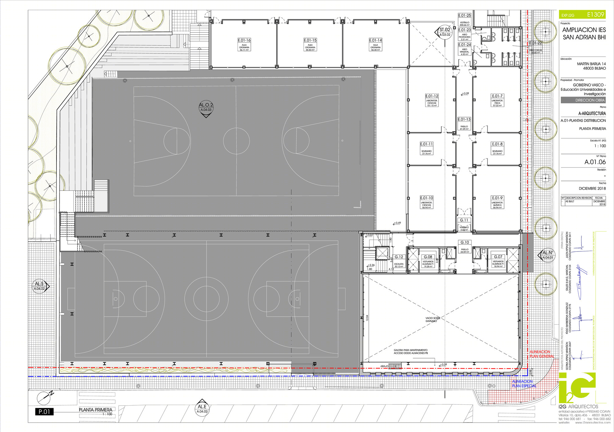 San Adrián Bilbao Institute 教育建筑新旧融合设计-31