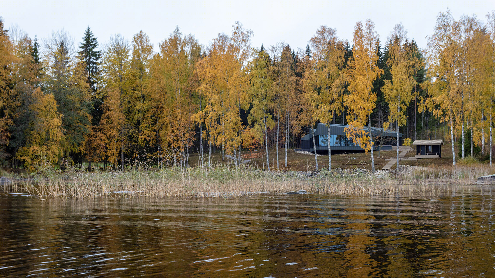 芬兰森林中的方形住宅丨Studio Puisto Architects Ltd.-55