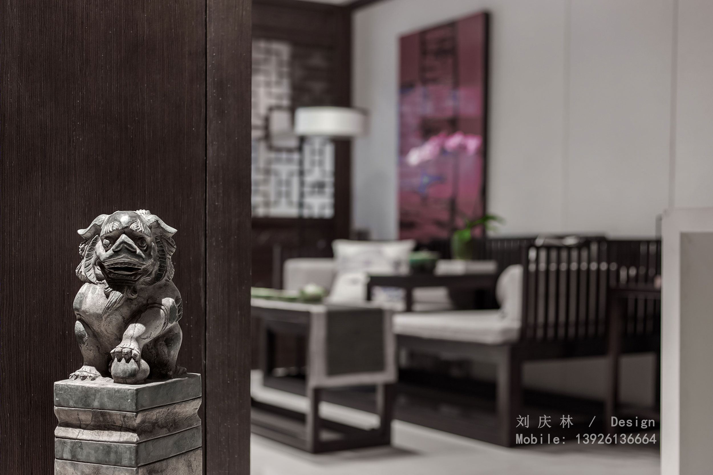 现代材质的中式韵味 | 年轻业主的定制设计-2