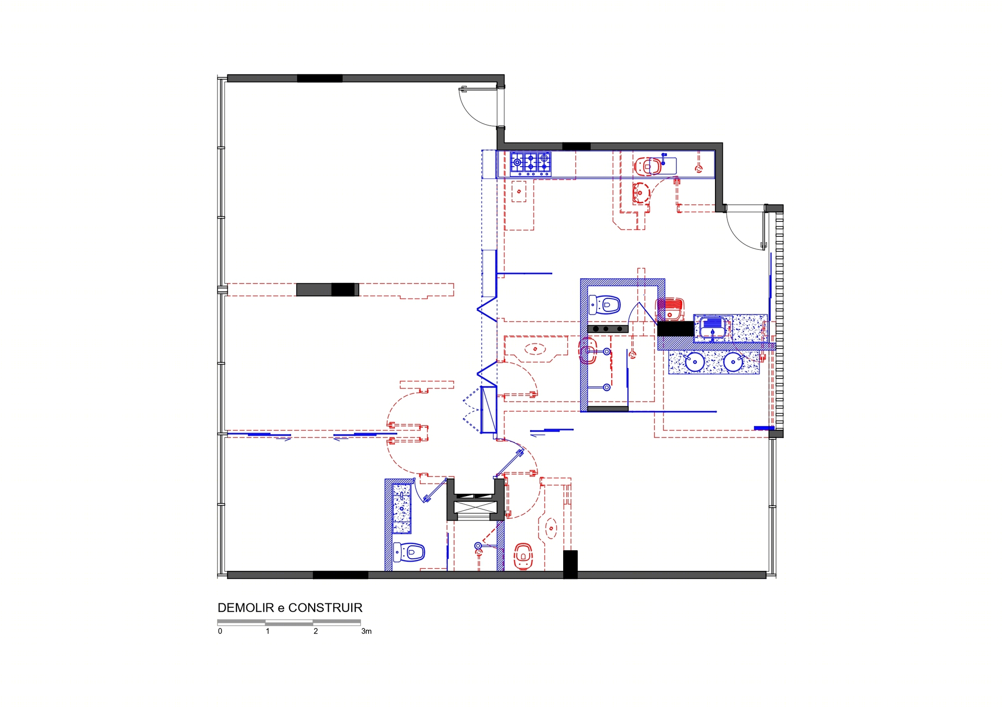 巴西 Merlot 公寓室内设计-35